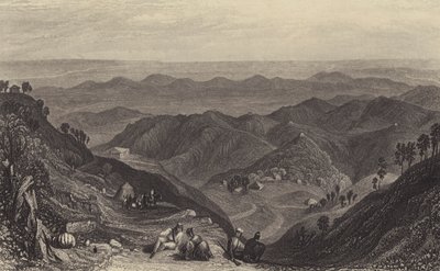 Mussoorie et le Doon, de Landour - after Joseph Mallord William Turner