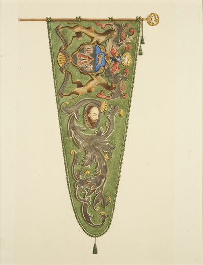 Bannière des Merchant Taylors, inscrite 