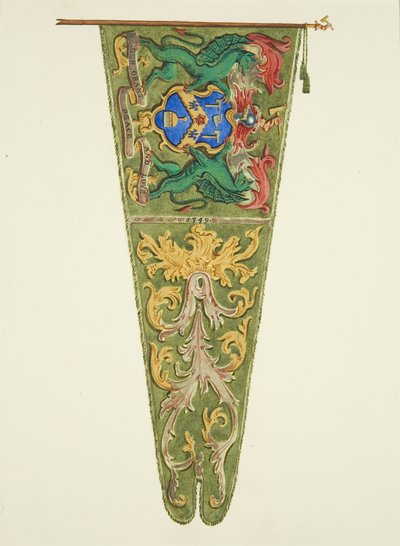 Bannière des plâtriers, inscrite 