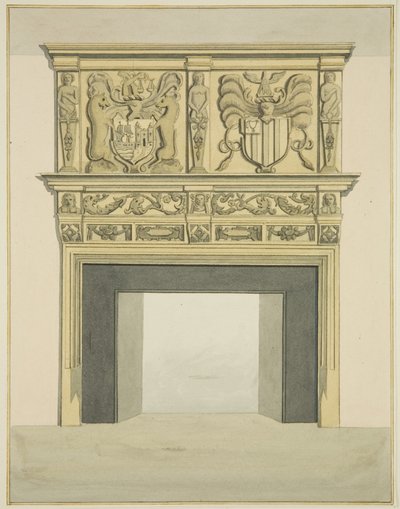 Cheminée dans l