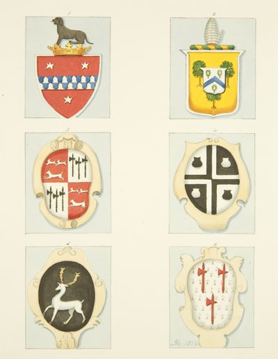Blasons dans St James - Joseph Manning