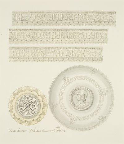 Détails du bol Mazer et de la Tazza - Joseph Manning