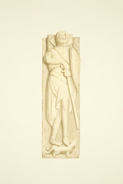 Effigie de Robert de Berkeley dans St Mary Redcliffe - Joseph Manning