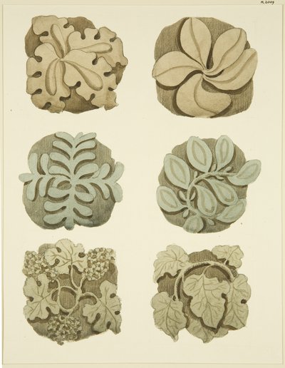 Clés de voûte dans le plafond de St Mary Redcliffe - Joseph Manning