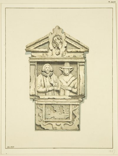 Monument dans le cimetière de l