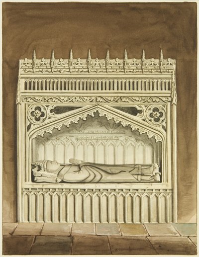 Monument de Miles Salley, évêque de Llandaff, près de l