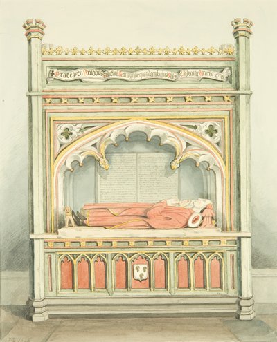 Monument à William Canynges dans St Mary Redcliffe - Joseph Manning