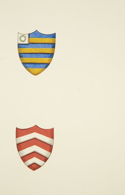 Blasons monumentaux dont un de Thomas Holmes, dans Christ Church - Joseph Manning