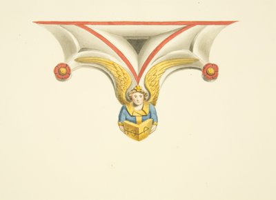 Un des cuspides de la tombe de Canynges à St Mary Redcliffe - Joseph Manning