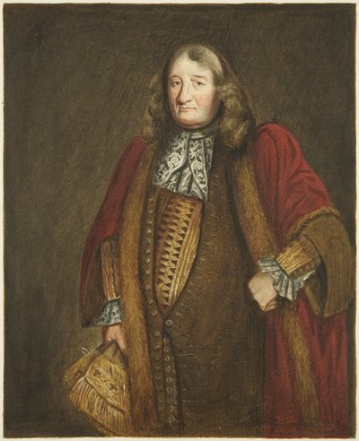 Portrait de Richard Lane, maire de Bristol, dans le Council House - Joseph Manning