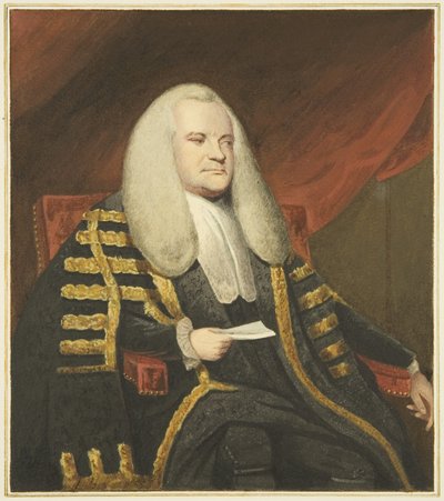 Portrait de Lord Ashburton dans le Mansion House, Queen Square - Joseph Manning