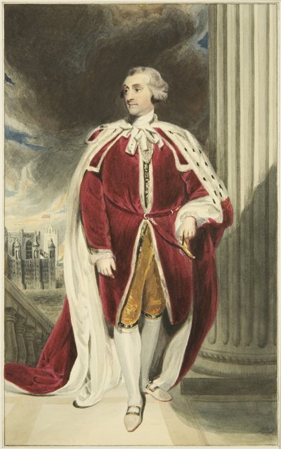 Portrait du duc de Portland dans le Mansion House, Queen Square - Joseph Manning