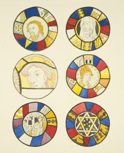 Vitrail dans la fenêtre ouest du transept nord de St Mary Redcliffe - Joseph Manning