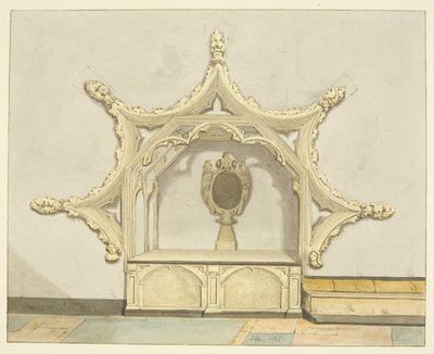 Tombe de Sir Charles Vaughan dans la cathédrale de Bristol - Joseph Manning