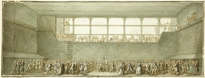 Le Serment du Jeu de Paume, c.1789 - Joseph Marie Flouest