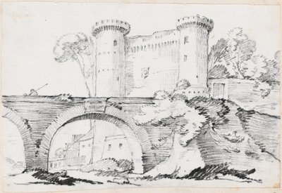 Un pont en pierre et l