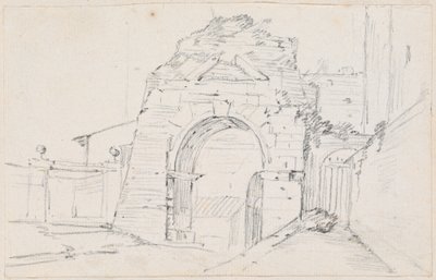 Arc de Drusus près de la Voie Appienne - Joseph Marie Vien