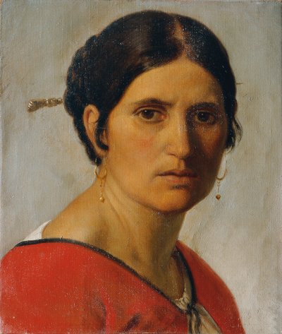 Paysanne italienne - Joseph Mathias von Trenkwald
