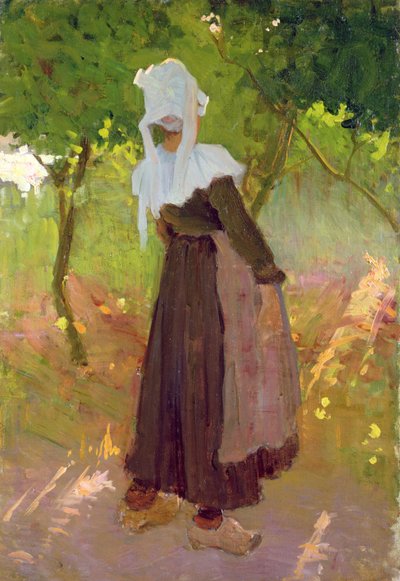Une promenade à la campagne en Bretagne - Joseph Milner Kite
