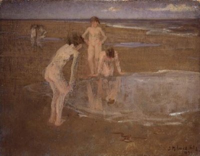 À la recherche de têtards - Joseph Milner Kite