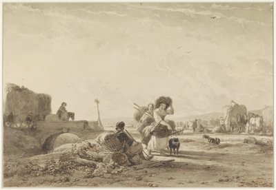 La récolte de foin - Joseph Moerenhout