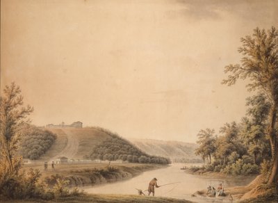 Vue du palais du domaine de Kurakin à Nadezhdino - Joseph Moessmer