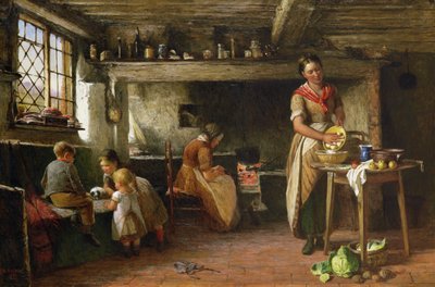 Une maison de campagne, 1875 - Joseph Moseley Barber