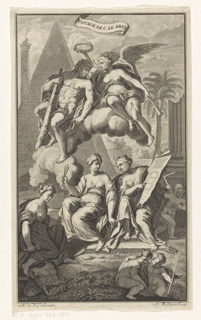 Hercule couronné par Victoria - Joseph Mulder
