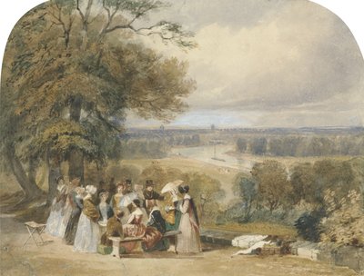 Un pique-nique sur Richmond Hill - Joseph Murray Ince