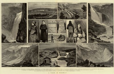 Un tour en Norvège - Joseph Nash