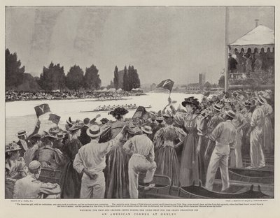 Un coin américain à Henley - Joseph Nash