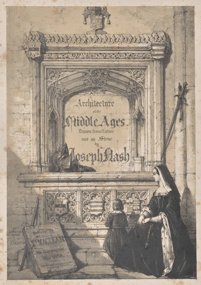 Architecture du Moyen Âge: Page de titre - Dans l