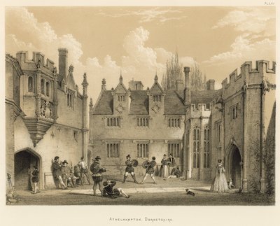 Athelhampton, Dorsetshire - Joseph Nash