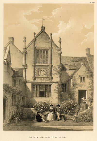 Bingham, Melcomb, Dorsetshire - Joseph Nash