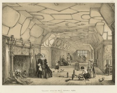 Galerie au-dessus du hall, Knowle, Kent - Joseph Nash