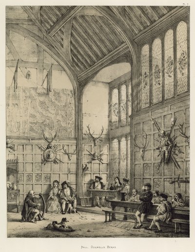 Hall, Ockwells, Berks - Joseph Nash