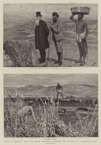 Comment un Évêque a dû traverser une Rivière à la Nage pour assister à une Confirmation - Joseph Nash