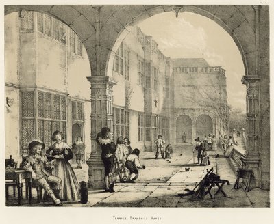 Terrasse, Bramshill, Hants - Joseph Nash