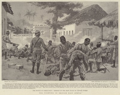 Les combats en Afrique orientale britannique - Joseph Nash
