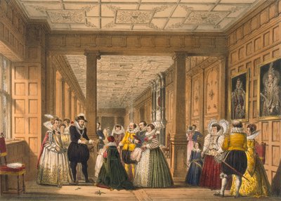 La galerie de Hatfield House, Hertfordshire, de 