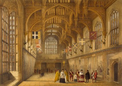 La Salle, Hampton Court, vers 1600, de 