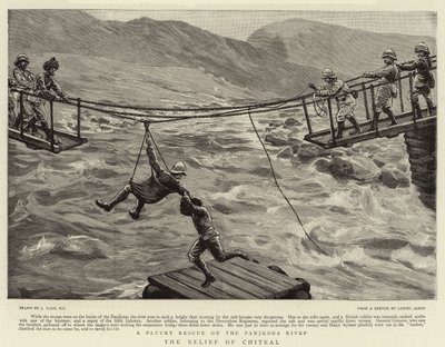 Le secours de Chitral - Joseph Nash