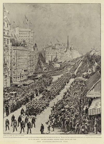 La guerre hispano-américaine - Joseph Nash