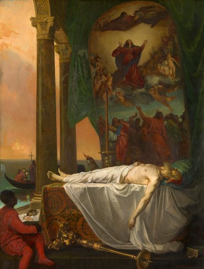 Titien en état au Palazzo Barberino - Joseph Nicolas Robert Fleury