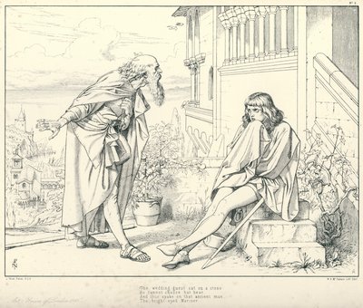 Illustration pour La Complainte du Vieux Marin de Coleridge - Joseph Noel (after) Paton