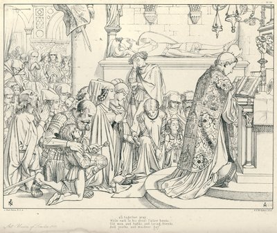 Illustration pour La Complainte du Vieux Marin de Coleridge - Joseph Noel (after) Paton