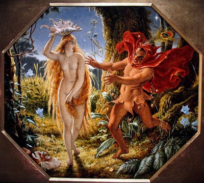 Puck et la fée - Joseph Noel Paton