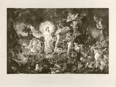 La querelle - Oberon et Titania - Joseph Noel Paton