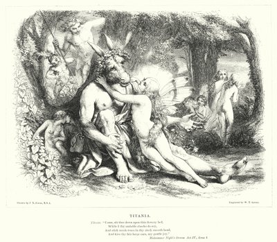 Titania - Joseph Noel Paton