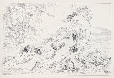 La Tempête de Shakespeare, Acte I, Scène 2 - Joseph Noel after Paton